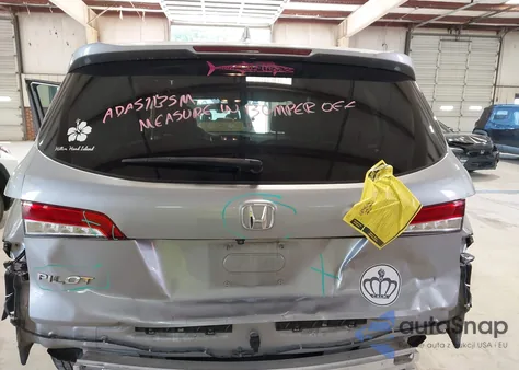 2019 Honda Pilot Ex-L z USA, uszkodzony, nr VIN 5FNYF5H52KB025310